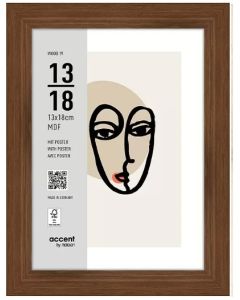 Nielsen Cadre Photo 3232205 Wood 19 Noyer 13x18 cm