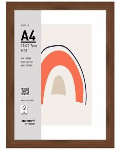 Nielsen Cadre Photo 3221205 Wood 19 Noyer 21x29,7 cm