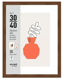 Nielsen Cadre Photo 3230205 Wood 19 Noyer 30x40 cm