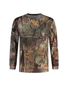 Stealth Gear T-shirt Manches Longues Camo Motif Forêt taille M