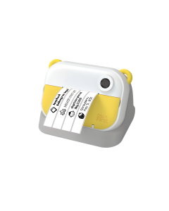 myFirst Camera Insta Wi Jaune + Gratuit Wi Thermal Sticker Motif de couleur